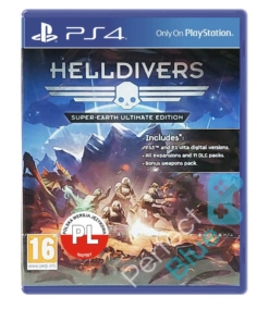 gra ps4 / ps5 / helldivers super earth ultimate edition