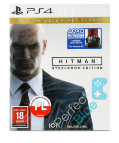 gra ps4 hitman the complete first season / edycja steelbook pl.