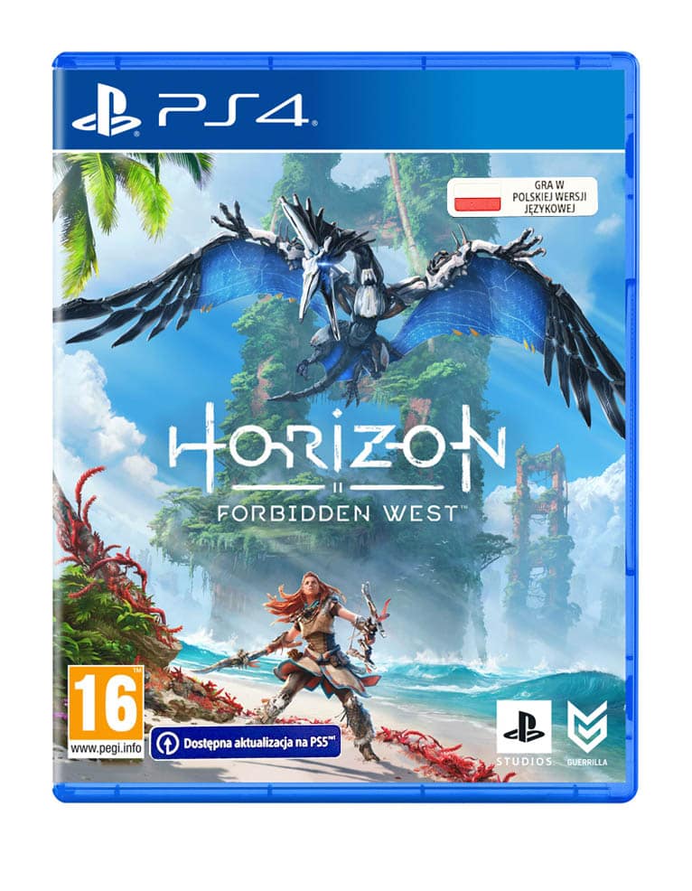 gra ps4 / + ps5 upgrade / horizon forbidden west pl