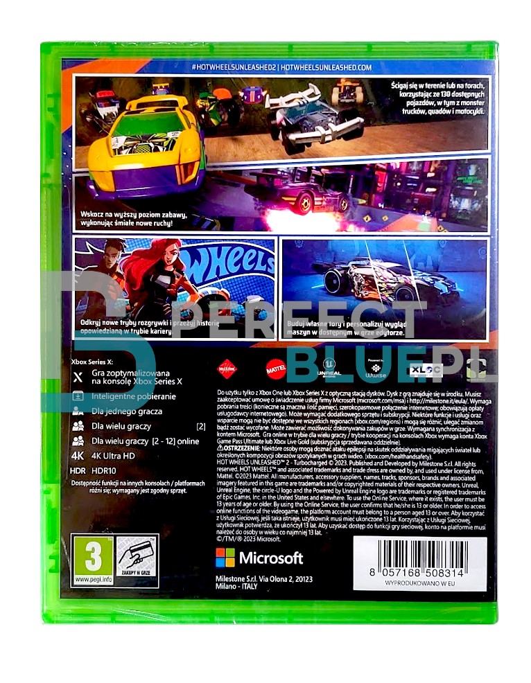 gra xbox one / + xbox series x upgrade / hot wheels unleashed 2 turbocharged day one edition