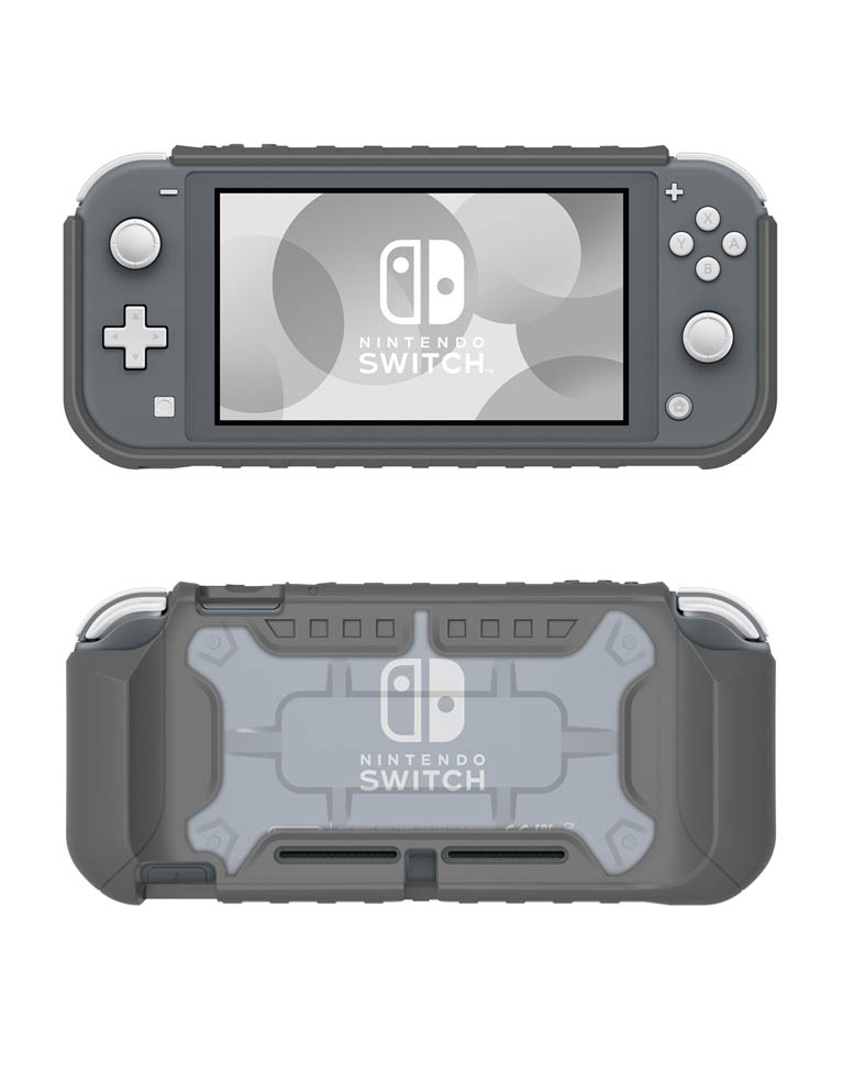 hori etui pokrowiec / hybrid system armor szary / nintendo switch lite
