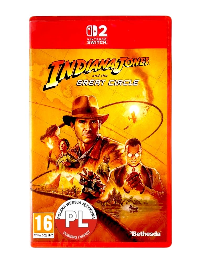 gra nintendo switch 2 indiana jones i wielki krąg / indiana jones and the great circle / edycja standardowa