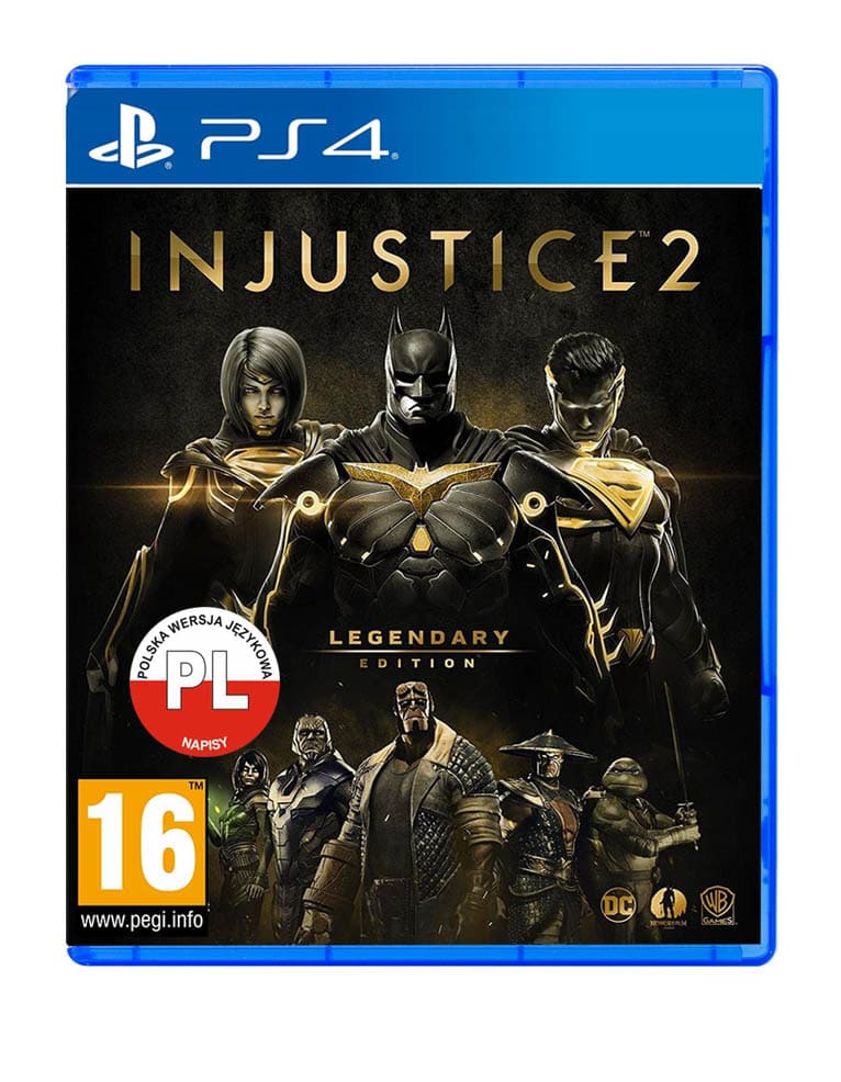gra ps4 / ps5 / injustice 2 legendary edition
