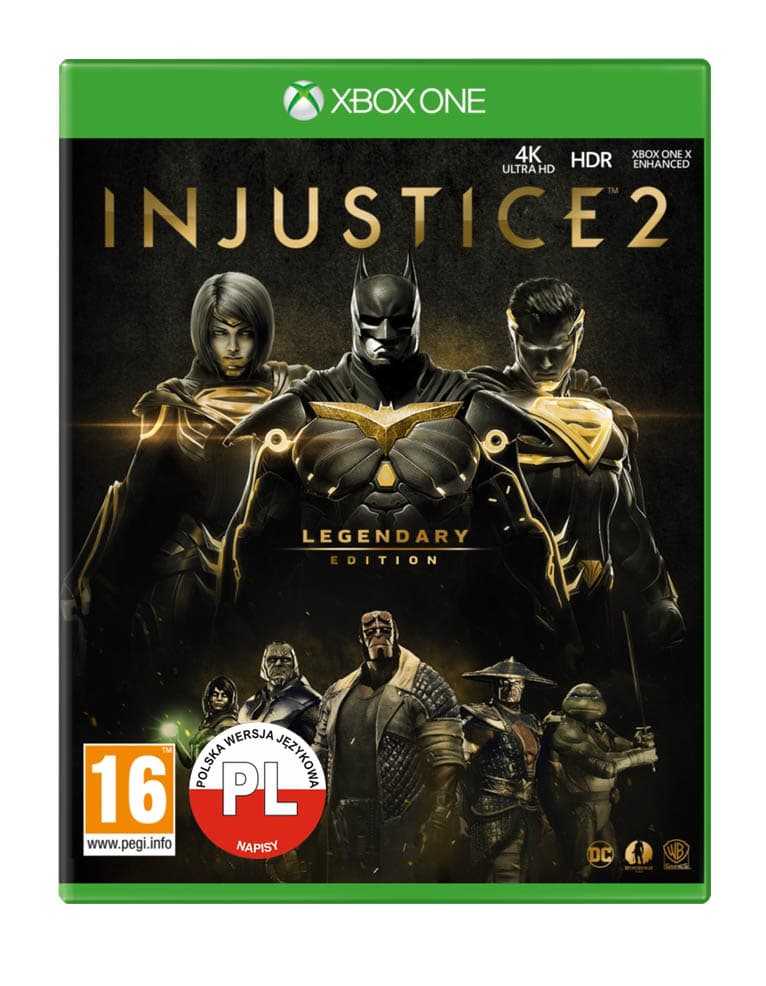 gra xbox one / xbox series x / injustice 2 legendary edition