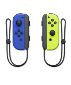kontrolery nintendo switch joy con neon blue yellow niebieski i Żółty