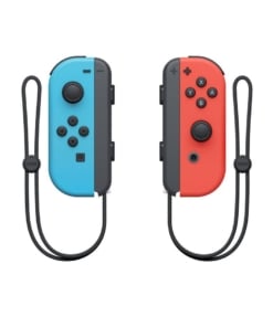 kontrolery nintendo switch joy con neon red blue czerwono niebieskie