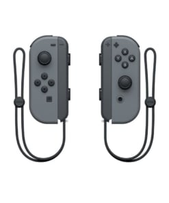 joy con charging grip uchwyt + joy con grey szary.