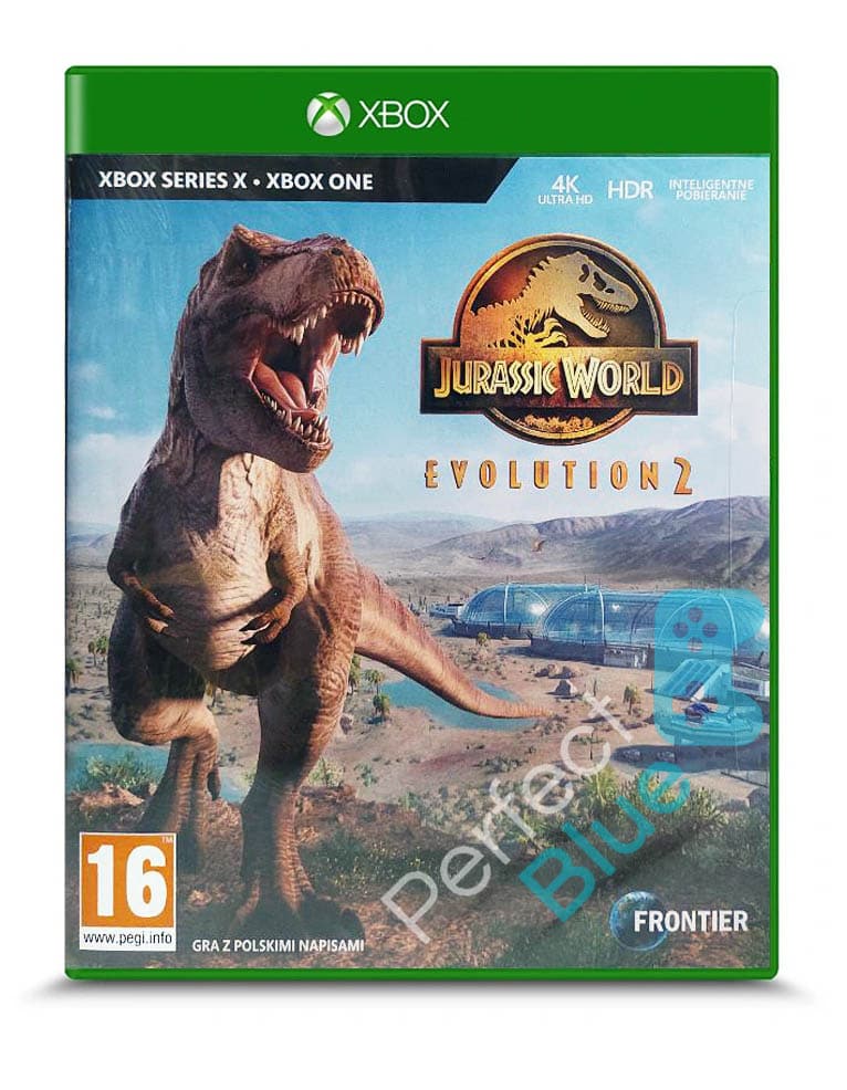 gra xbox one / xbox series x / jurassic world evolution 2