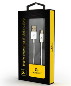 biały kabel usb lightning apple iphone 5/6/7/8/x 2 metry