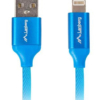 niebieski kabel usb lightning iphone 5/6/7/8/x 1.8 metra