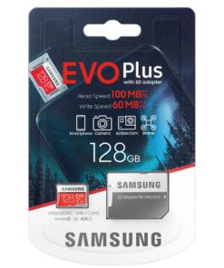 karta pamięci do nintendo switch / samsung evo plus sdxc + adapter / 128gb