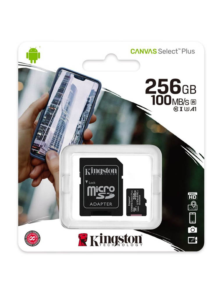 karta pamięci do nintendo switch / kingstone canvas select+ / 256gb