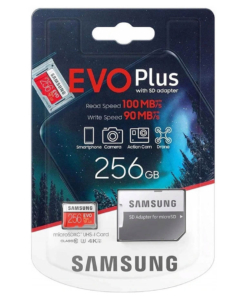 karta pamięci do nintendo switch / samsung evo plus sdxc + adapter / 256gb