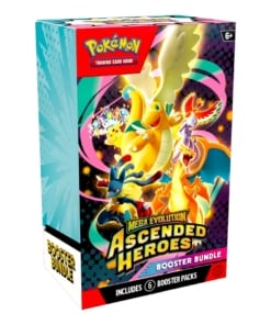 karty pokemon tcg ascended heroes booster bundle / zestaw 6 boosterów