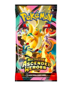 karty pokemon tcg ascended heroes mega feraligatr ex box / zestaw 4 boosterów