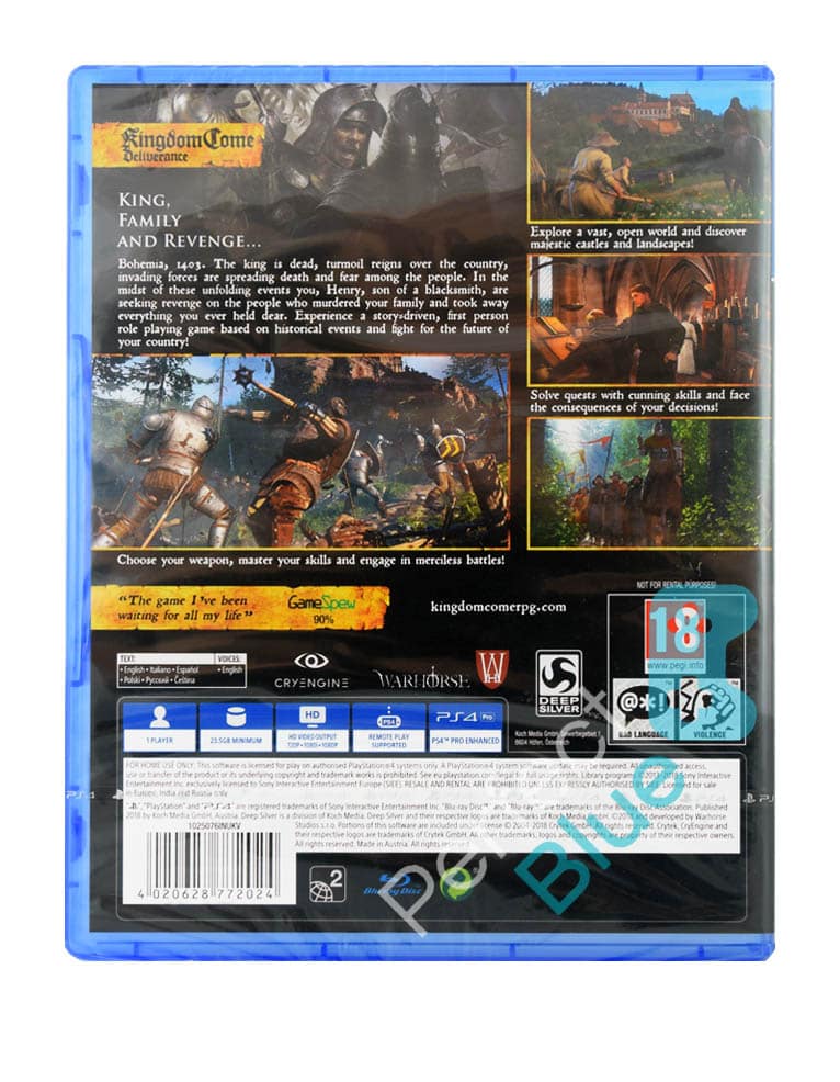 gra ps4 kingdom come deliverance.