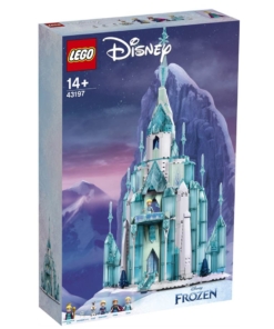 klocki lego disney frozen 43197 / lodowy zamek / 1709 elementów