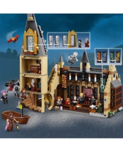 klocki lego harry potter 75954 / wielka sala w hogwarcie / 878 elementów