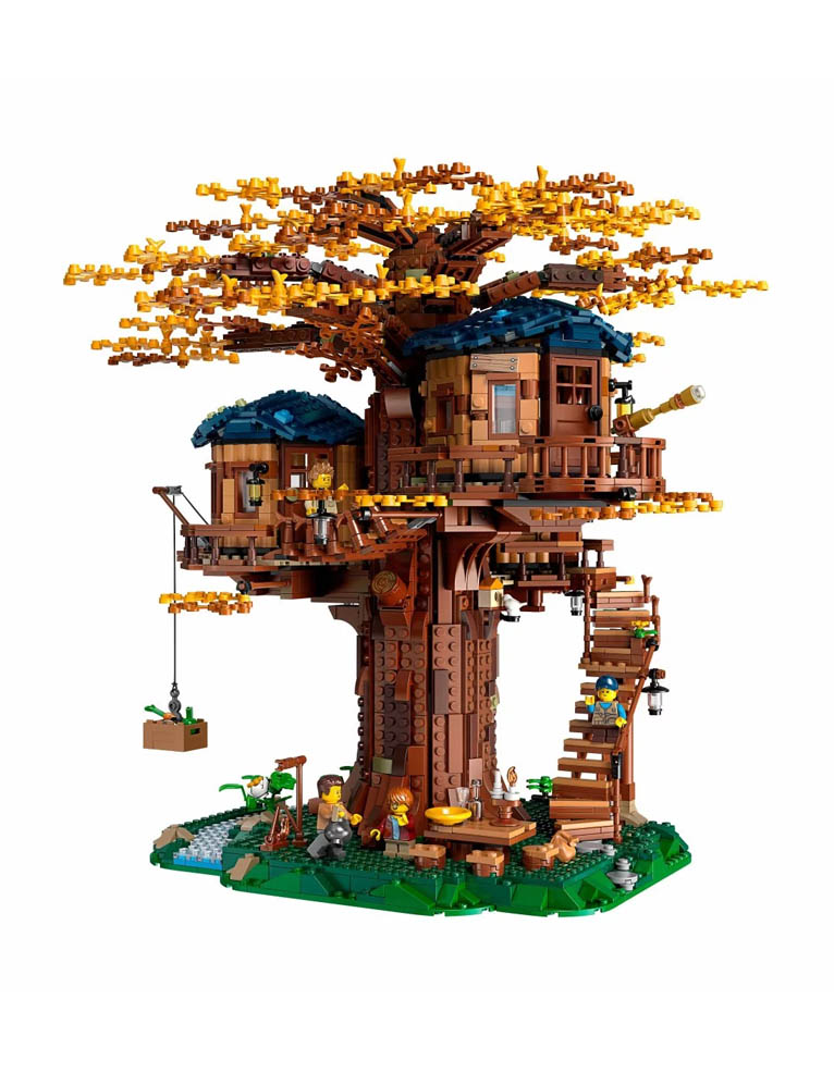 klocki lego ideas 21318 domek na drzewie