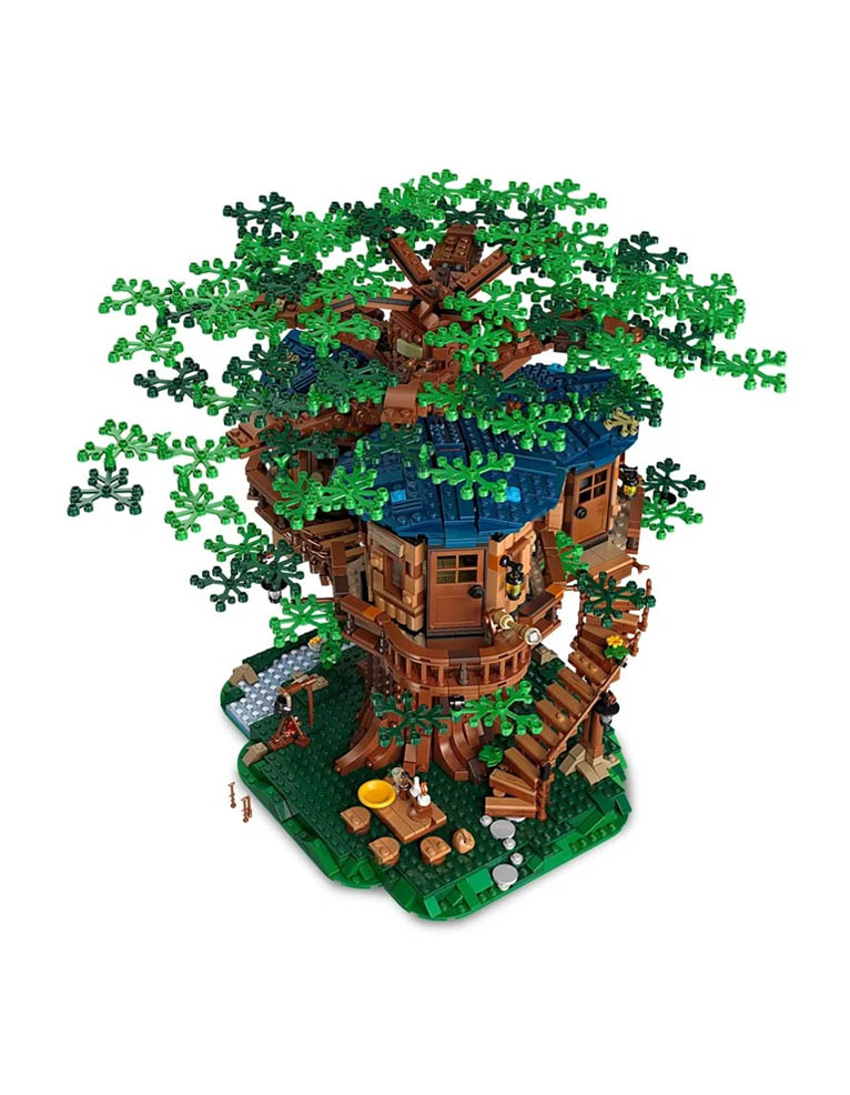 klocki lego ideas 21318 domek na drzewie