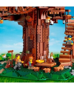 klocki lego ideas 21318 domek na drzewie