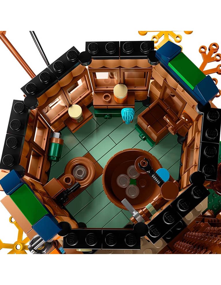 klocki lego ideas 21318 domek na drzewie