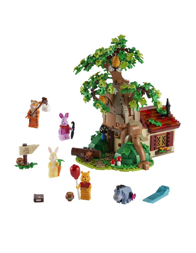 klocki lego ideas 21326 / kubuś puchatek / 1265 elementów