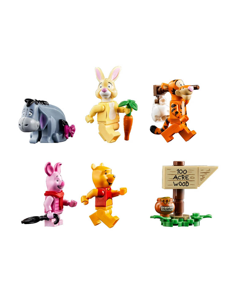 klocki lego ideas 21326 / kubuś puchatek / 1265 elementów
