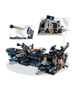 klocki lego marvel avengers 76153 / lotniskowiec avengersów / 1244 elementów