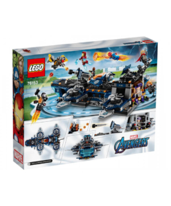 klocki lego marvel avengers 76153 / lotniskowiec avengersów / 1244 elementów