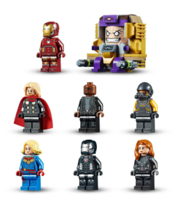 klocki lego marvel avengers 76153 / lotniskowiec avengersów / 1244 elementów