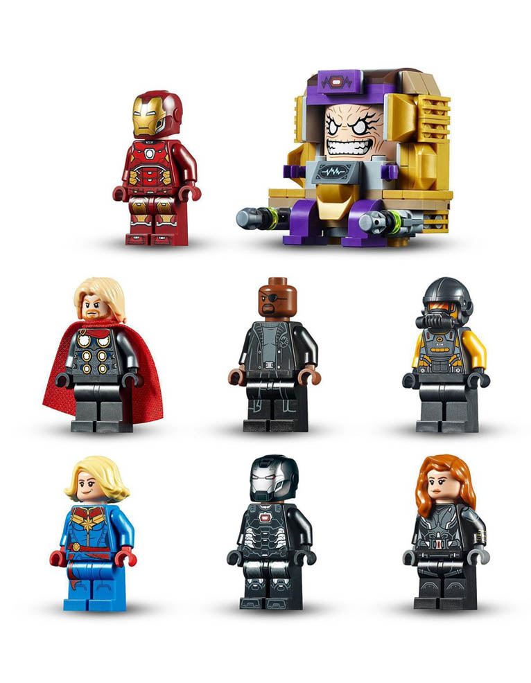 klocki lego marvel avengers 76153 / lotniskowiec avengersów / 1244 elementów
