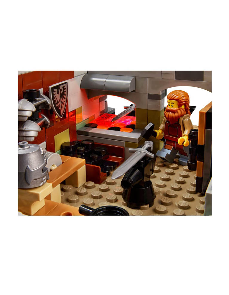 klocki lego ideas 21325 / Średniowieczna kuźnia / 2164 elementów