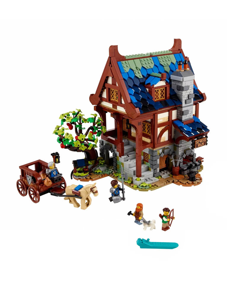 klocki lego ideas 21325 / Średniowieczna kuźnia / 2164 elementów