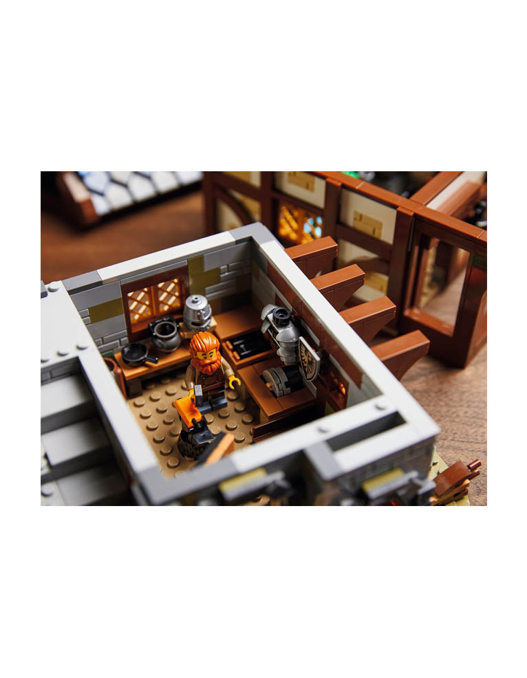 klocki lego ideas 21325 / Średniowieczna kuźnia / 2164 elementów