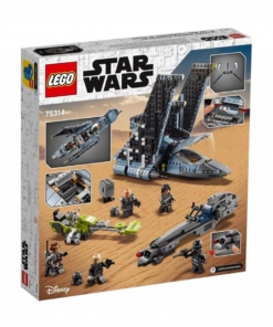 klocki lego star wars 75314 / prom szturmowy parszywej zgrai / 969 elementów
