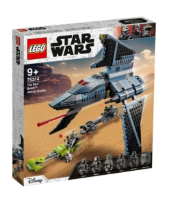 klocki lego star wars 75314 / prom szturmowy parszywej zgrai / 969 elementów