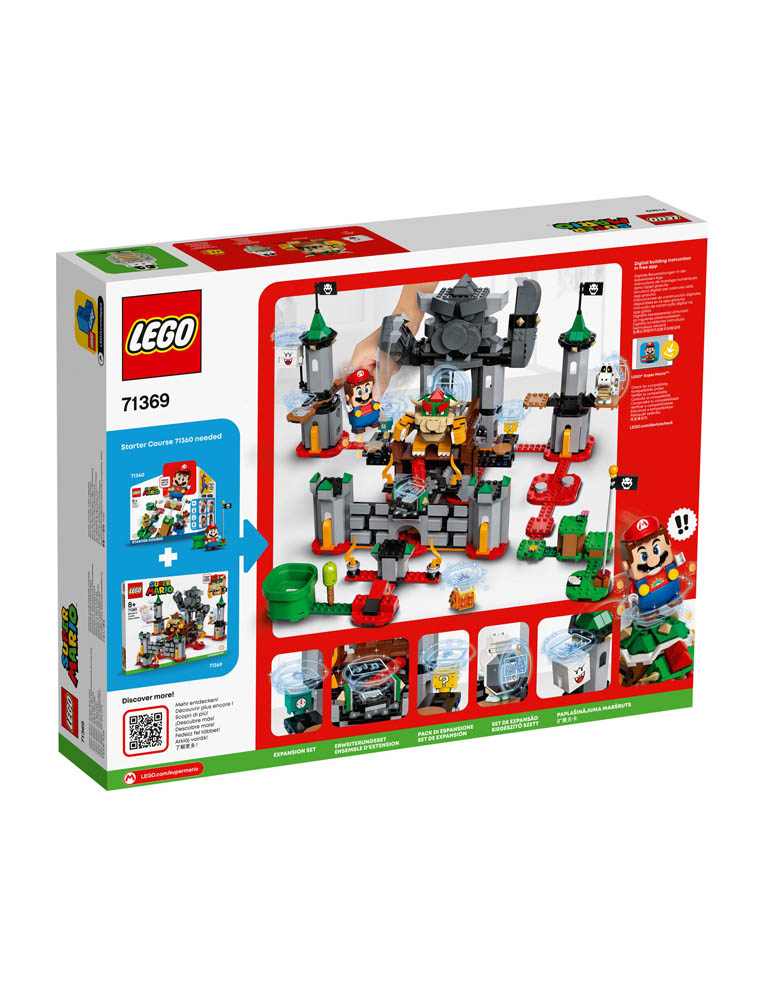 klocki lego super mario 71369 / walka w zamku bowsera / 1010 elementów