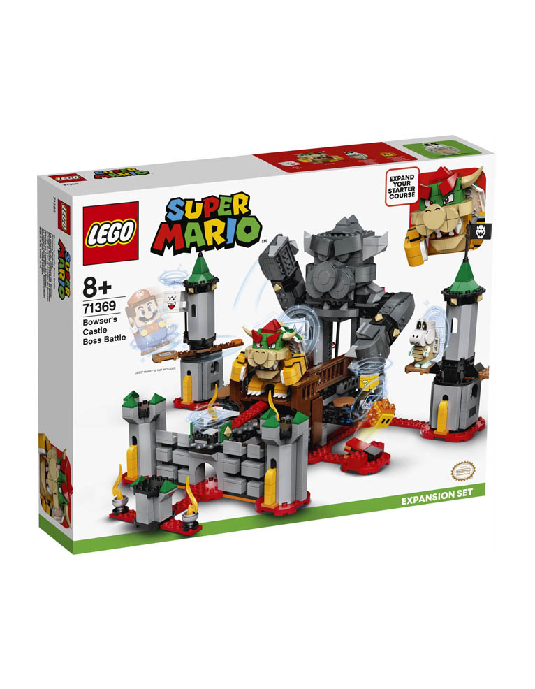 klocki lego super mario 71369 / walka w zamku bowsera / 1010 elementów