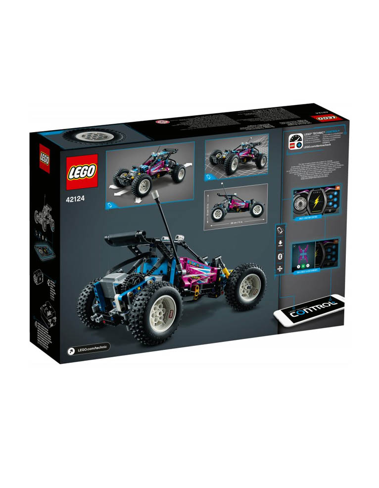 klocki lego technic 42124 / Łazik terenowy buggy / 374 elementów