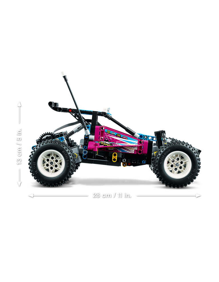klocki lego technic 42124 / Łazik terenowy buggy / 374 elementów
