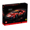 klocki lego technic ferrari 488 gte af corse #51 / 1677 elementów