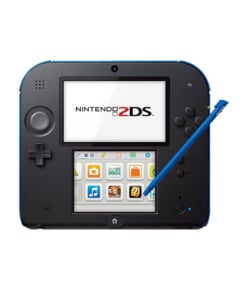 konsola nintendo 2ds black/blue + mario kart 7.