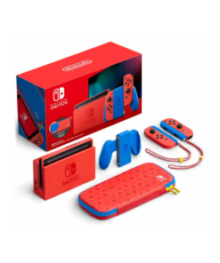 konsola nintendo switch mario red blue edition