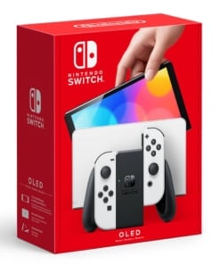 konsola nintendo switch oled model white / biały