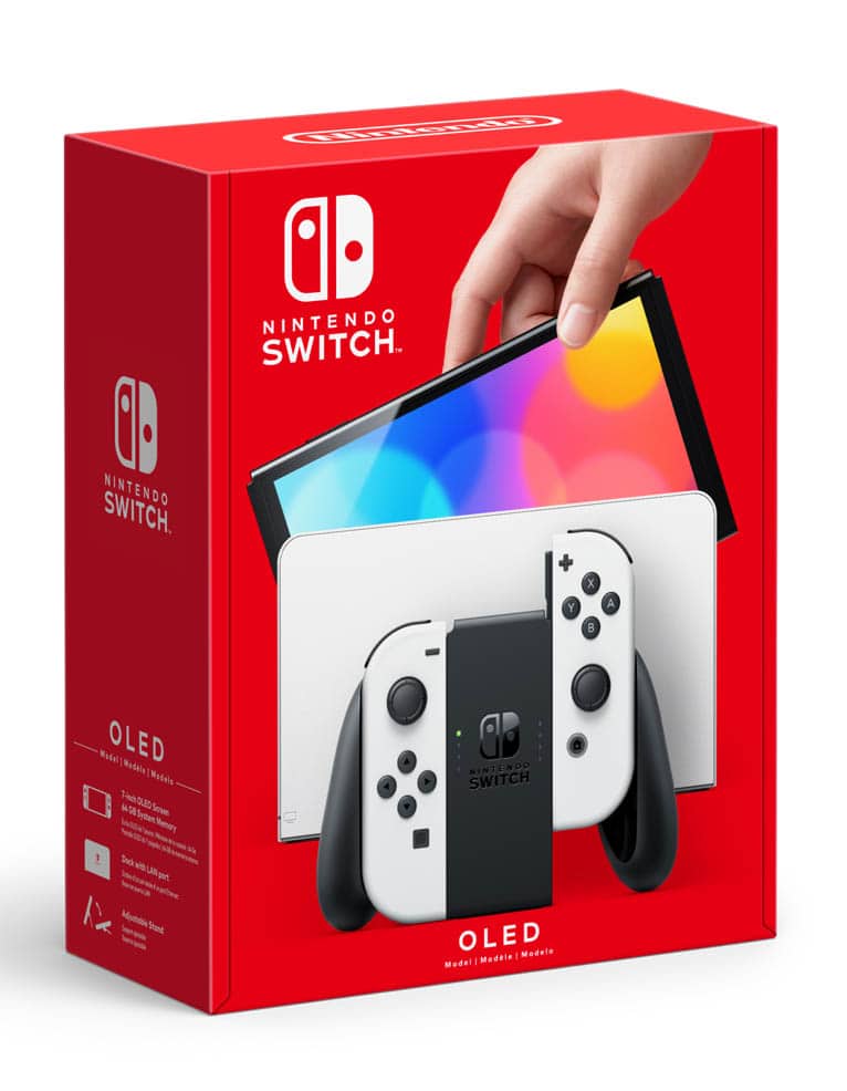 konsola nintendo switch oled model white / biały
