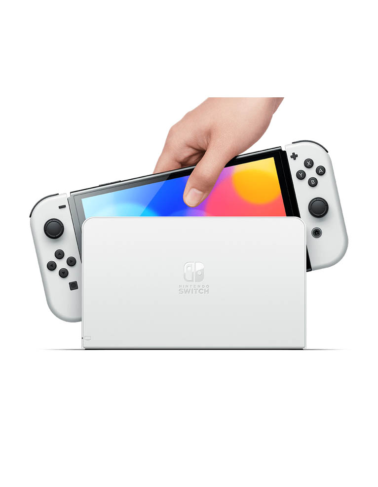 konsola nintendo switch oled model white / biały
