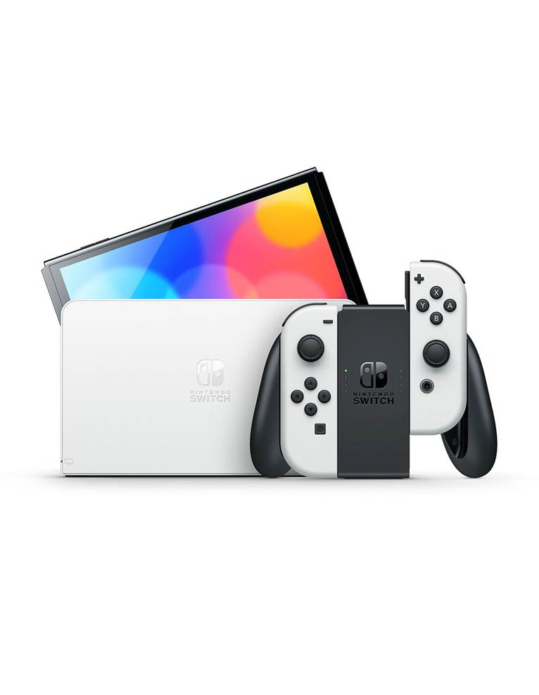 konsola nintendo switch oled model white / biały