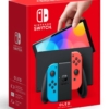 konsola nintendo switch oled model neon red blue / czerwono niebieska