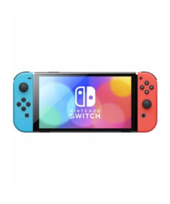 konsola nintendo switch oled model neon red blue / czerwono niebieska